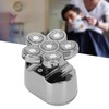 6 in 1 IPX6 Waterproof Electric Head Hair Shaver Automatic