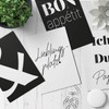 #detailverliebt Set of 20 postcards in black and white with