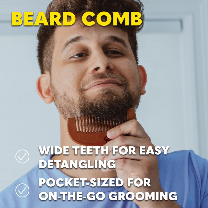 The Beard Club Beard Growth Kit - Derma Roller, Beard