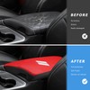 INTGET Car Center Console Armrest Cover for Dodge Challenger Accessories