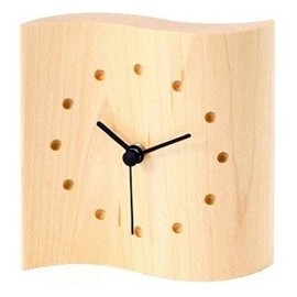 Cosine MC-100M Wooden Clock Mine Clock (Small) Maple