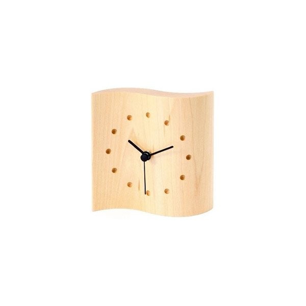 Cosine MC-100M Wooden Clock Mine Clock (Small) Maple