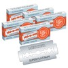 MERKUR Super Platinum 910 Razor Blades Stainless Steel (Pack of