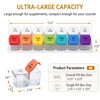 Extra Large Pill Organizer 2 Times a Day - Weekly