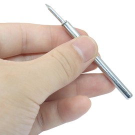 Zorfeter 100 PSC Double-Head Seamless Nails, Bonus 1PCS Sleeve Tools Non Marking Nails Invisible Screws, Specific Sleeve Tool for Installing Baseboards/Home Improvement