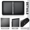 Teling 4 Pcs Zipper Binder with 3 Ring Zipper 2