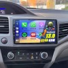 Unbranded For Honda Civic 2012-2015 Android 13.0 Car Stereo Radio GPS Apple CarPlay 2+32GB