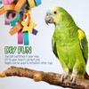 Skyygemm 60 Pcs Fatty Bagels Bird Toys Bulk for Parrots