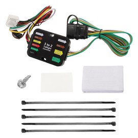 Fraylis 56519 Vehicle-Side Custom 4-Pin Trailer Wiring Harness Compatible with Pilot 2023-2025