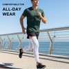 Full Leg Compression Sleeves for Men and Women,2 Pack Legs