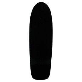 Moose Old School Skateboard Deck (10" x 33", Black)