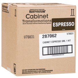 Rust-Oleum 287062 Cabinet Transformations Premix Kit, Small, Espresso