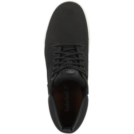 Timberland Men's Maple Grove Leather Chukka, Jet Black, 8 Medium