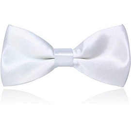 Best Item Bow Necktie, Men's, Kids, One-touch Tie, Plain, Easy Hook, Attachment, Bowtie, For Adults and Children -
