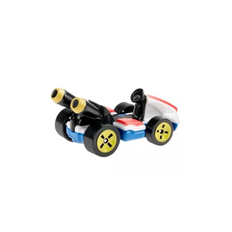 Hot Wheels Mario Kart Go-Kart, Red, 1:64 Scale Die-Cast Metal,
