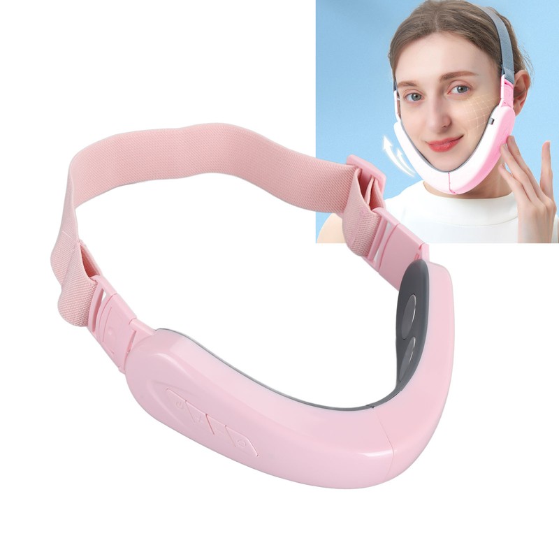 Electric V Face Massager Hot Compression Folding Vibration Lifting Electroinc