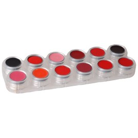LF lipstick palette with 12 colours