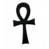 Metal Enamel Pin Badge Pagan Celtic Ankh (Black) Isis Life