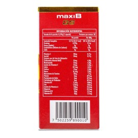Naturex Maxi B Gs Naturex (complejo B, Multivitaminico) C/30 Caps