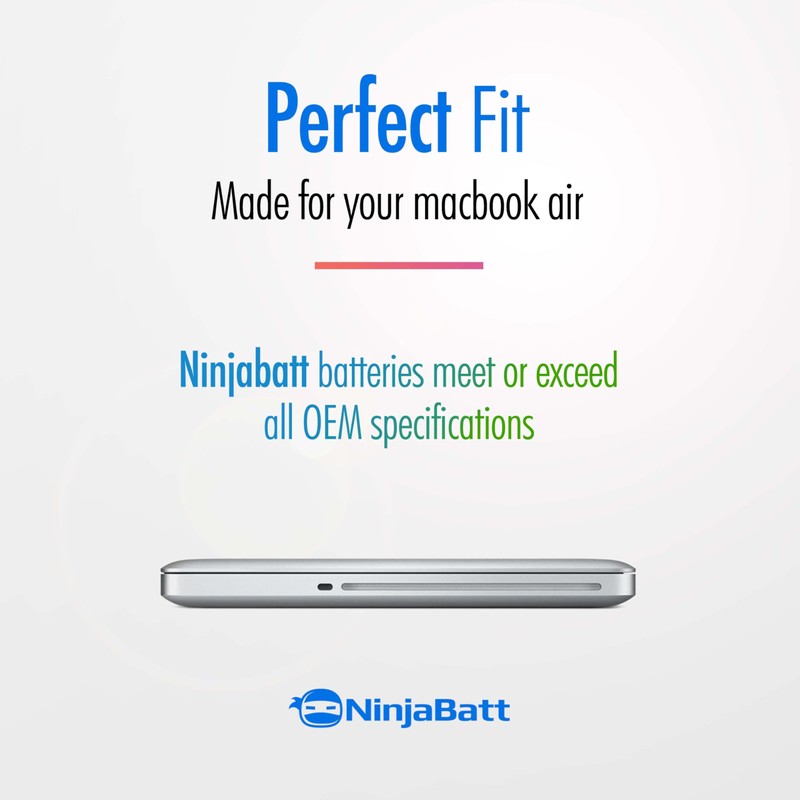 NinjaBatt Battery A1278 A1322 for Apple MacBook Pro 13" [Mid