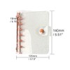 A7 Soft PVC Binder Cover Glitter Rose Gold Refillable Budget