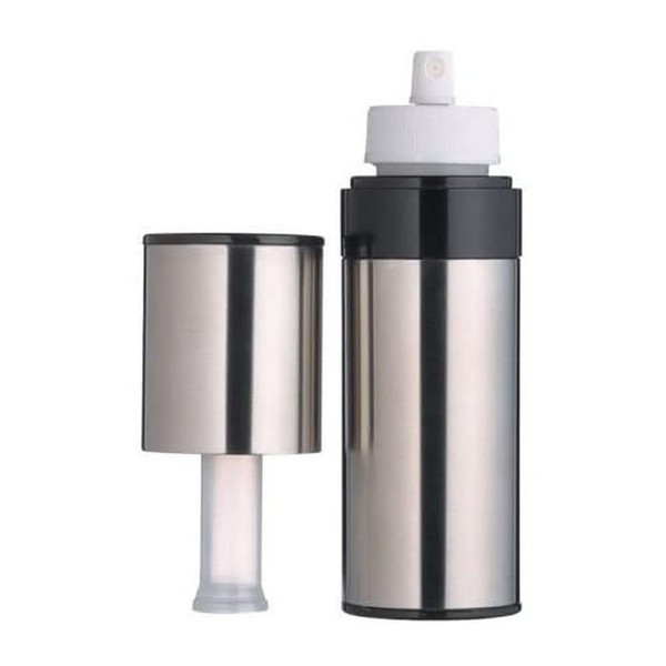 KitchenCraft MasterClass Oil Sprayer, Steel, Silver/White