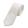 Men's Boys Womens Solid White Tie Trendy Designer Necktie Ideal