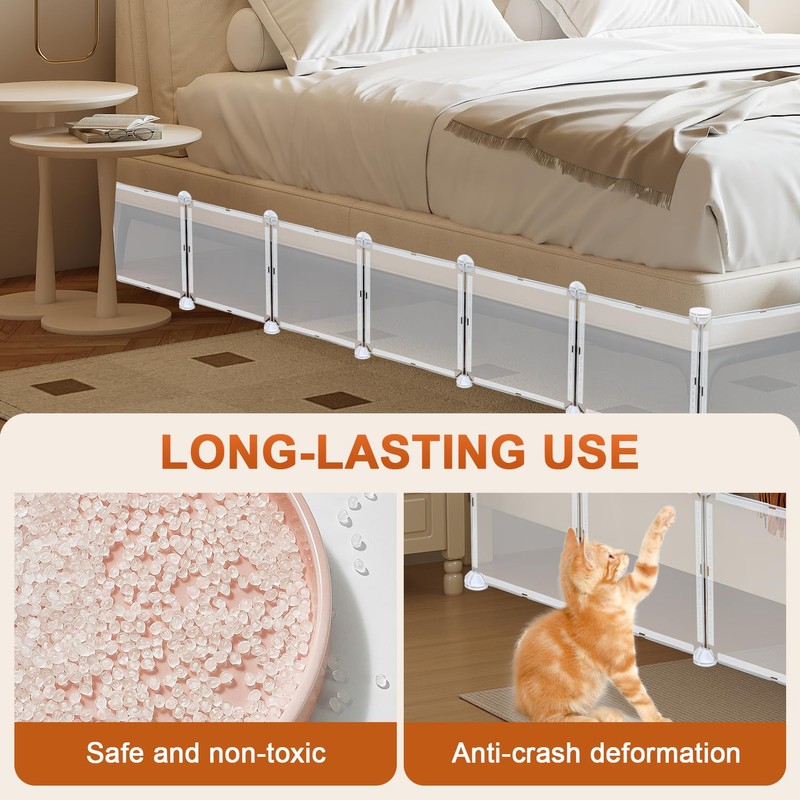 Under Bed Blocker for Pets 11.8" Height 330.7" Length in