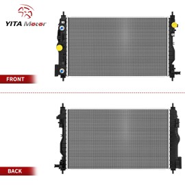 YITAMOTOR Radiator For 2010-2016 Buick LaCrosse 2011-2015 Regal 2010 Allure 2.4L 3.0L 3.6L