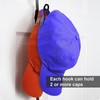 Perfect Curve CapRack | Over-The-Door Hat Organizer for Baseball Caps
