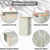 BALEINE Laundry Hamper with Lid, Tall Laundry Baskets with Bamboo