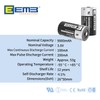 EEMB 4Pack ER26500 C Size 3.6V Lithium Battery High Capacity