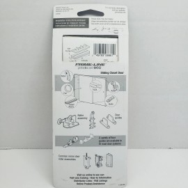 Prime Line Bottom Guide & Risers  for Sliding Doors 1 pc. White  #N 6661