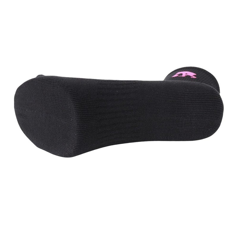 EGOZARU Basketball One Point Socks EZAC-8802-142 (Black x Pink/M/Men's, Lady's)