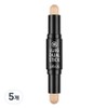 Liir Lux Dual Contouring Stick, 03, 5 pieces / 리르 룩스 듀얼 컨투어링 스틱, 03, 5개