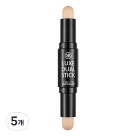 Liir Lux Dual Contouring Stick, 03, 5 pieces / 리르 룩스 듀얼 컨투어링 스틱, 03, 5개