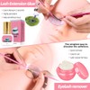 Lash Extension Kit Professional Eyelash Extensions Practice Set with Mannequin