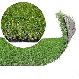 Artificial Grass Turf Lawn - 6FTX14FT(84 Square FT) Indoor Outdoor Garden Lawn Landscape Synthetic Grass Mat