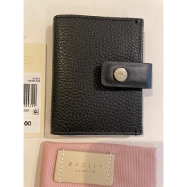 RADLEY London Rivington Women’s Credit Card Holder, wallet,black Leather Slim