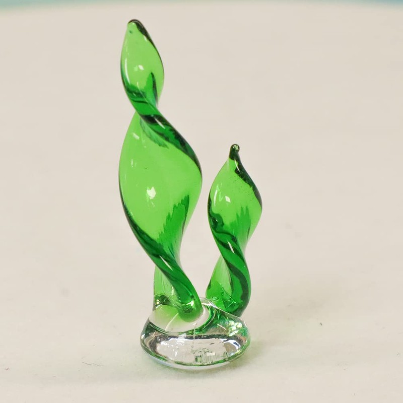 Castle Enterprise Cute Glasswork Petite Series Water Plants (2 Stands)