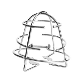 White Fire Sprinkler Head Cover, Fire Safety, Silver Frame, Sprinkler Protector Cover to Protect Flush Mount, Side Wall and Trailer Head