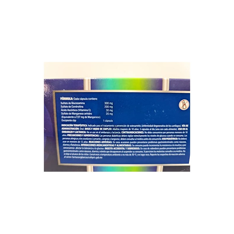 CARTICAP Carticap For 300/200mg Cap C60, color, 1 count, pack
