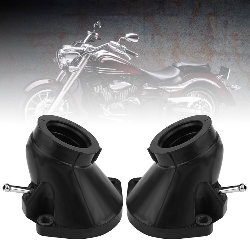 4Pcs Motorcycle Carb Carburetor Intake Manifold Boot Joint for YAMAHA
