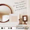 ROOMplus Wall Sticker, English, Scandinavian, Freetalking5, Transfer Type A