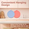 LUVCOSY 7 Cup Silicone Replacement Lids Storage Cover for Anchor