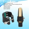 Saxophone Mouthpiece Set Accurate Sturdy Smoothly Cap Buckle Reed Tooth