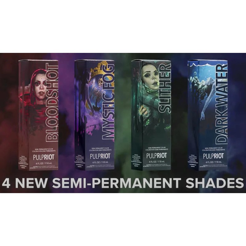 Pulp Riot Bloodshot Semi Permanent Hair Dye Direct Color Vegan