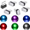 6 Pcs Mini USB Light, USB Atmosphere Light, Car USB