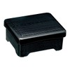 J-kitchens Unaju Heavy Box, Heat Resistant Wood Grain Bowl, Black