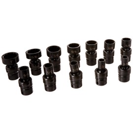 Grey Pneumatic (1612U 3/8" Drive 12-Piece 12-Point Standard Fractional Universal Socket Set